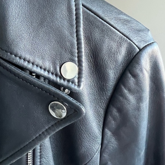 Massimo Dutti Leather Jacket - Picture 7 of 7